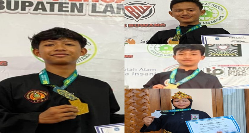 Empat Siswa SMPN 1 Ngimbang Raih Prestasi Gemilang Dalam Kejuaraan Pencaksilat IPSI Cup 2026