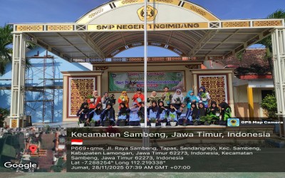 SMPN 1 Ngimbang Gelar Kegiatan “Jumat Hijau” Peringati Hari Menanam Pohon Indonesia