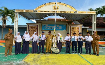 Sinergi Bakat dan Disiplin: SMPN 1 Ngimbang Borong Gelar di Bidang Olahraga, Paskibra, dan Seni
